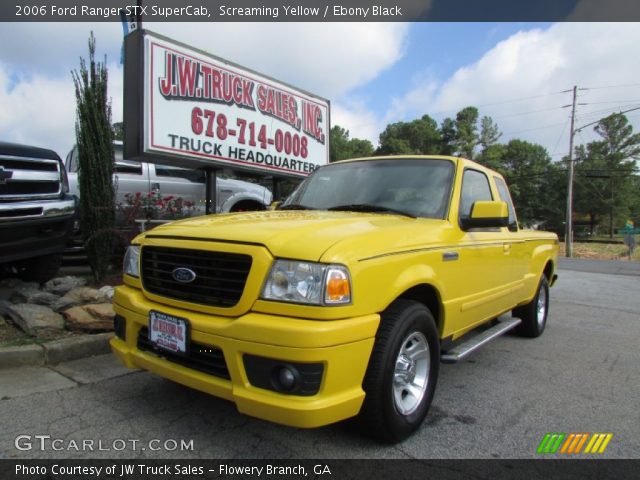 2006 Ford Ranger STX SuperCab in Screaming Yellow