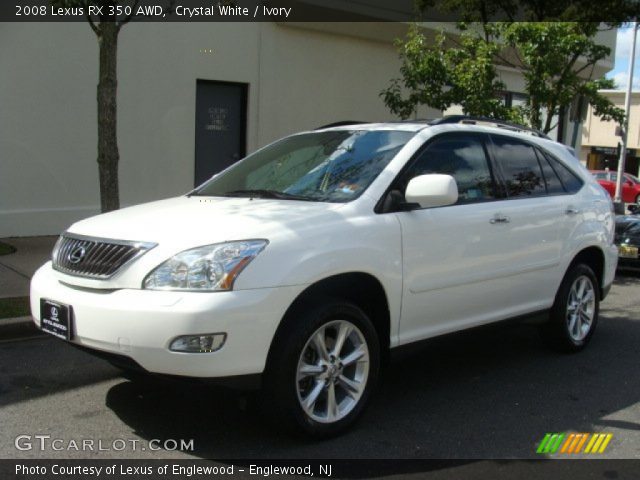 2008 Lexus RX 350 AWD in Crystal White