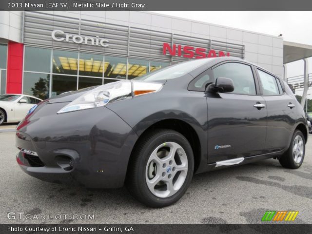 2013 Nissan LEAF SV in Metallic Slate