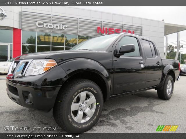 2013 Nissan Frontier SV V6 Crew Cab in Super Black