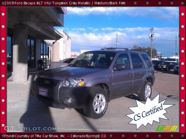 2007 Ford Escape XLT V6 in Tungsten Grey Metallic