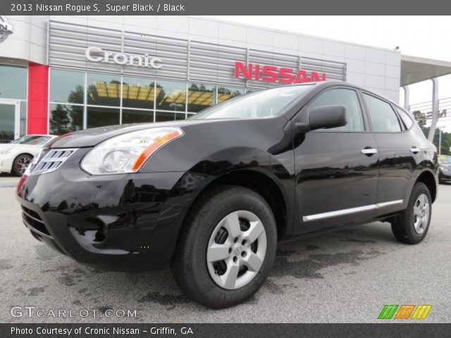 2013 Nissan Rogue S in Super Black