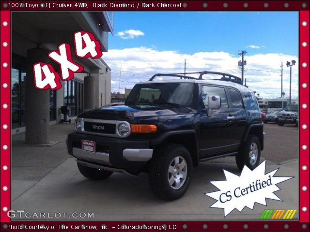 2007 Toyota FJ Cruiser 4WD in Black Diamond
