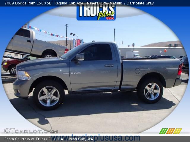 2009 Dodge Ram 1500 SLT Regular Cab 4x4 in Mineral Gray Metallic