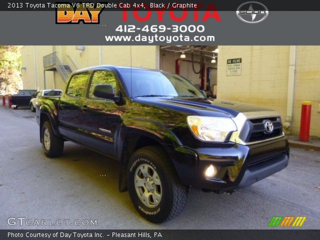2013 Toyota Tacoma V6 TRD Double Cab 4x4 in Black