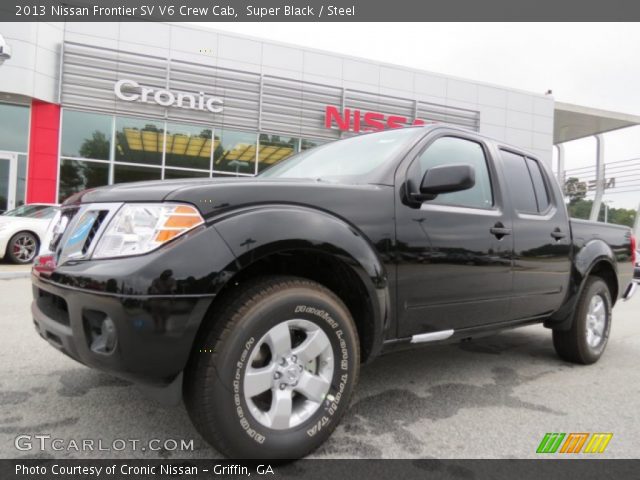 2013 Nissan Frontier SV V6 Crew Cab in Super Black