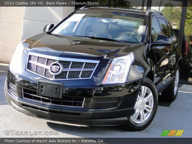 2010 Cadillac SRX V6 in Black Raven
