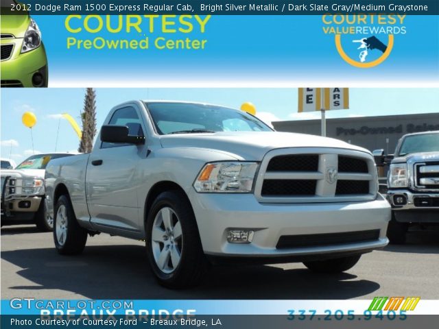 2012 Dodge Ram 1500 Express Regular Cab in Bright Silver Metallic