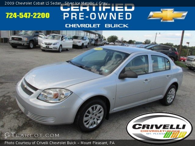 2009 Chevrolet Cobalt LS Sedan in Silver Ice Metallic