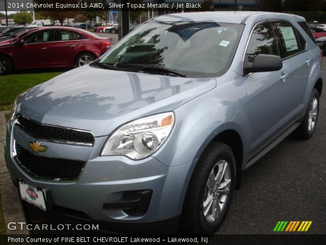 2014 Chevrolet Equinox LS AWD in Silver Topaz Metallic