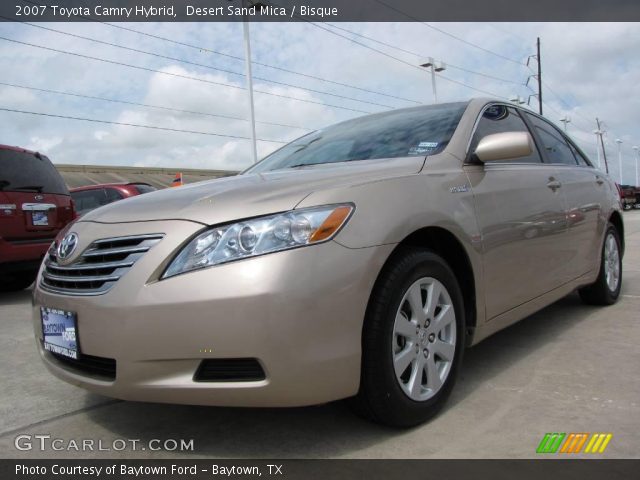 2007 Toyota Camry Hybrid in Desert Sand Mica