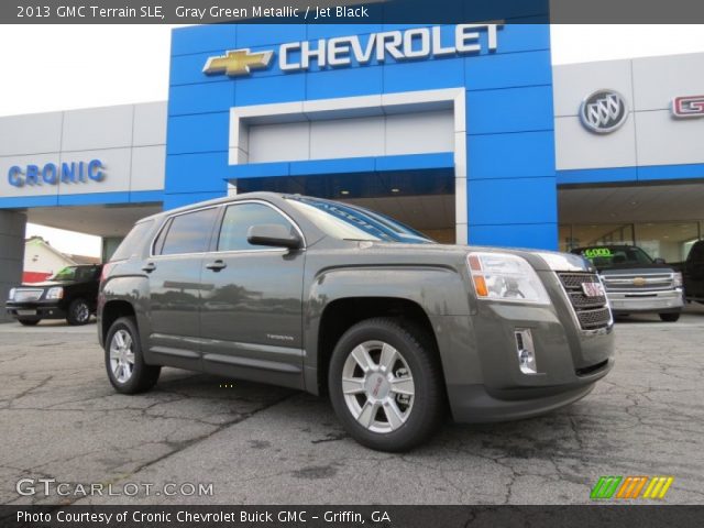 2013 GMC Terrain SLE in Gray Green Metallic