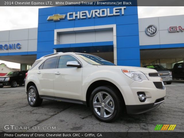 2014 Chevrolet Equinox LTZ in White Diamond Tricoat