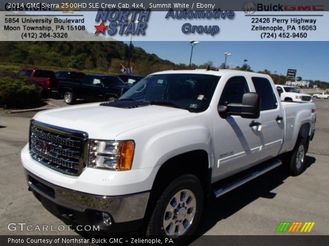 2014 GMC Sierra 2500HD SLE Crew Cab 4x4 in Summit White