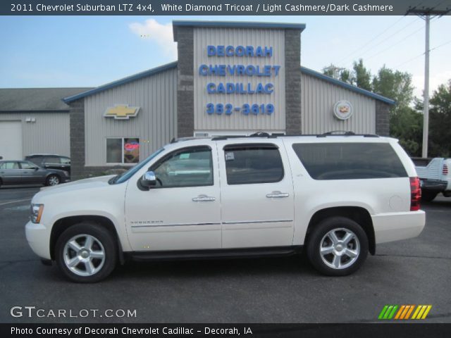 2011 Chevrolet Suburban LTZ 4x4 in White Diamond Tricoat