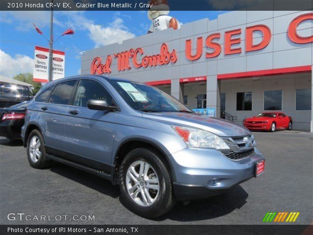 2010 Honda CR-V EX in Glacier Blue Metallic