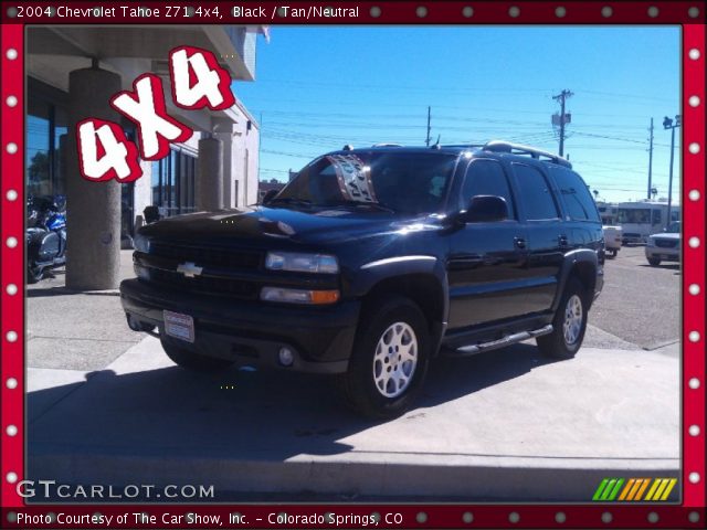 2004 Chevrolet Tahoe Z71 4x4 in Black