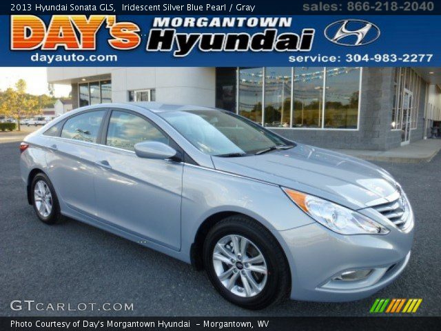2013 Hyundai Sonata GLS in Iridescent Silver Blue Pearl