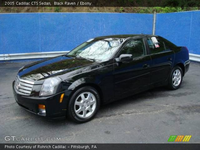 2005 Cadillac CTS Sedan in Black Raven