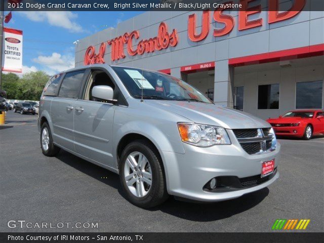 2012 Dodge Grand Caravan Crew in Bright Silver Metallic