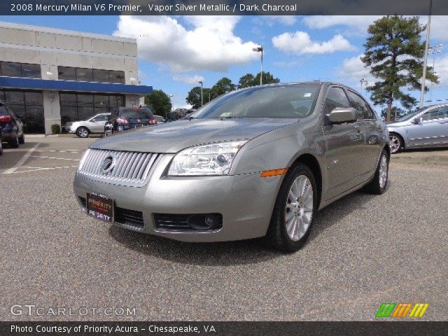 2008 Mercury Milan V6 Premier in Vapor Silver Metallic