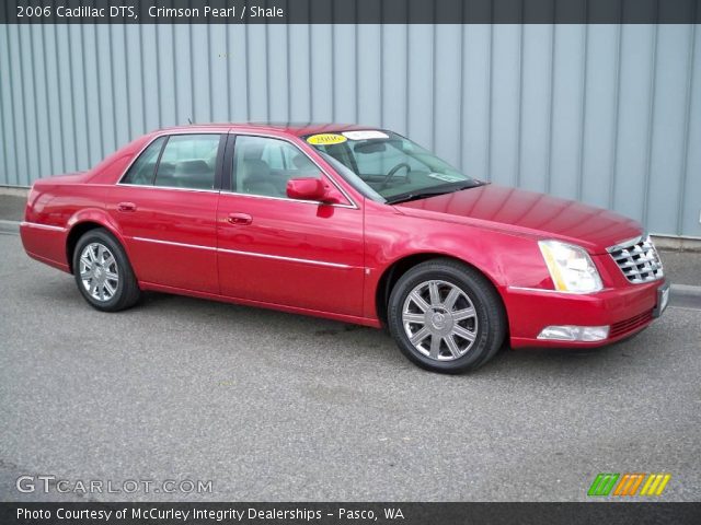 2006 Cadillac DTS  in Crimson Pearl