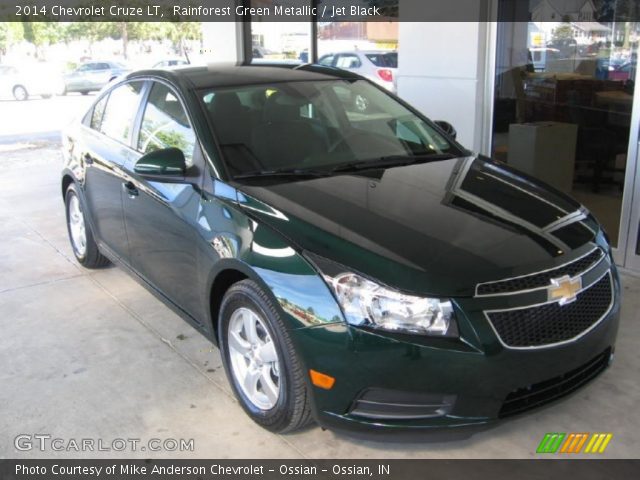 2014 Chevrolet Cruze LT in Rainforest Green Metallic