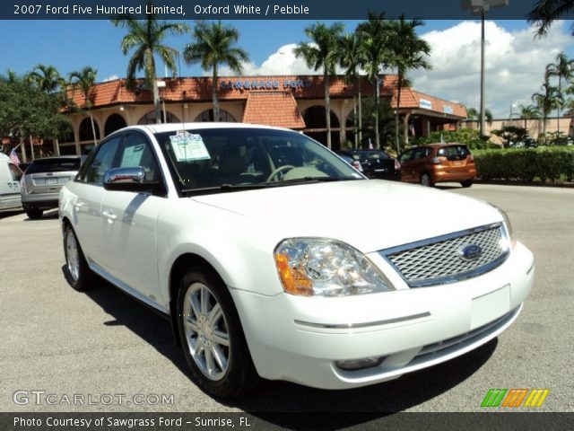 2007 Ford Five Hundred Limited in Oxford White
