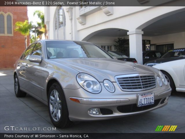 2004 Mercedes-Benz E 320 Sedan in Pewter Silver Metallic