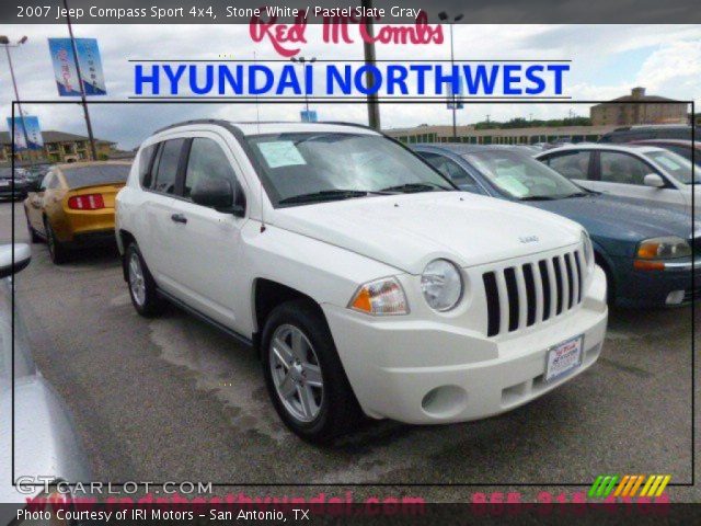 2007 Jeep Compass Sport 4x4 in Stone White