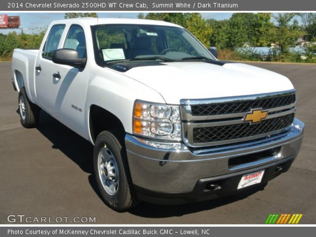 2014 Chevrolet Silverado 2500HD WT Crew Cab in Summit White