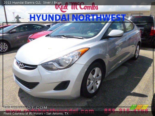 2013 Hyundai Elantra GLS in Silver