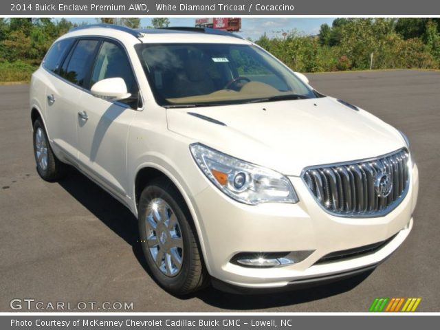 2014 Buick Enclave Premium AWD in White Diamond Tricoat