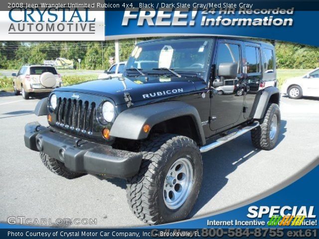 2008 Jeep Wrangler Unlimited Rubicon 4x4 in Black