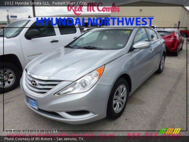 2012 Hyundai Sonata GLS in Radiant Silver