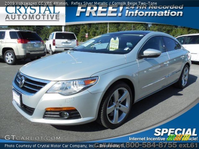 2009 Volkswagen CC VR6 4Motion in Reflex Silver Metallic