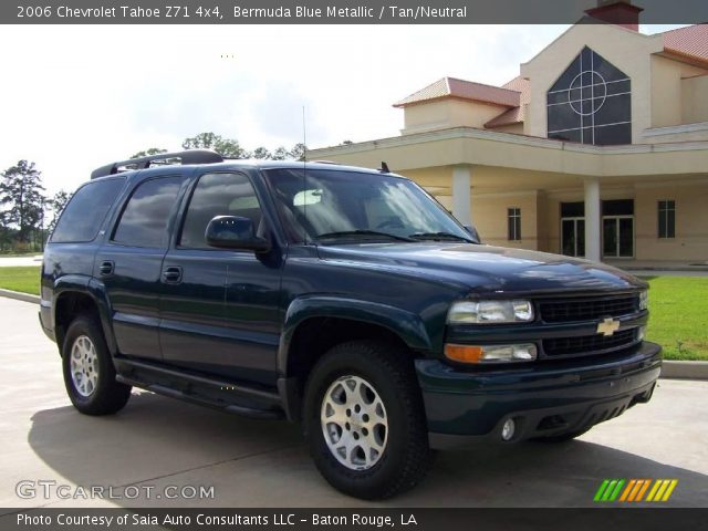2006 Chevrolet Tahoe Z71 4x4 in Bermuda Blue Metallic