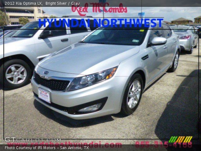 2012 Kia Optima LX in Bright Silver