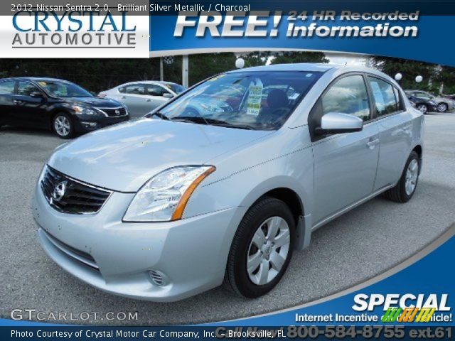 2012 Nissan Sentra 2.0 in Brilliant Silver Metallic