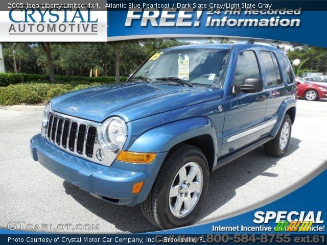 2005 Jeep Liberty Limited 4x4 in Atlantic Blue Pearlcoat