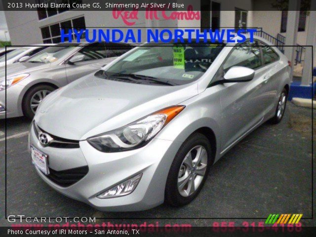 2013 Hyundai Elantra Coupe GS in Shimmering Air Silver