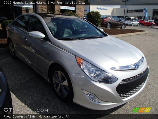 2012 Hyundai Sonata Hybrid in Silver Frost Metallic