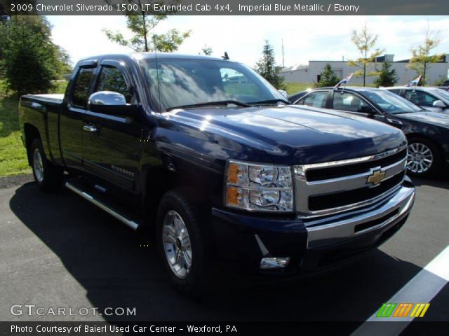 2009 Chevrolet Silverado 1500 LT Extended Cab 4x4 in Imperial Blue Metallic