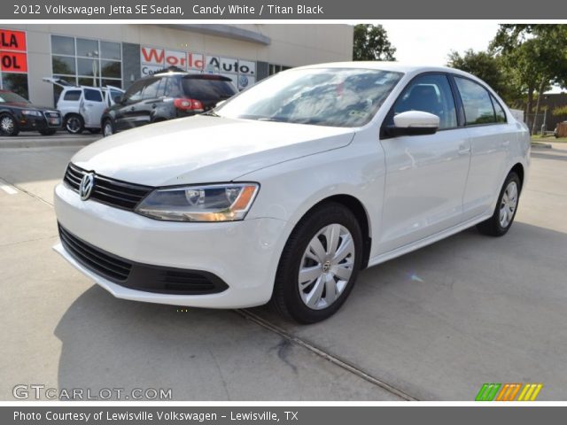 2012 Volkswagen Jetta SE Sedan in Candy White