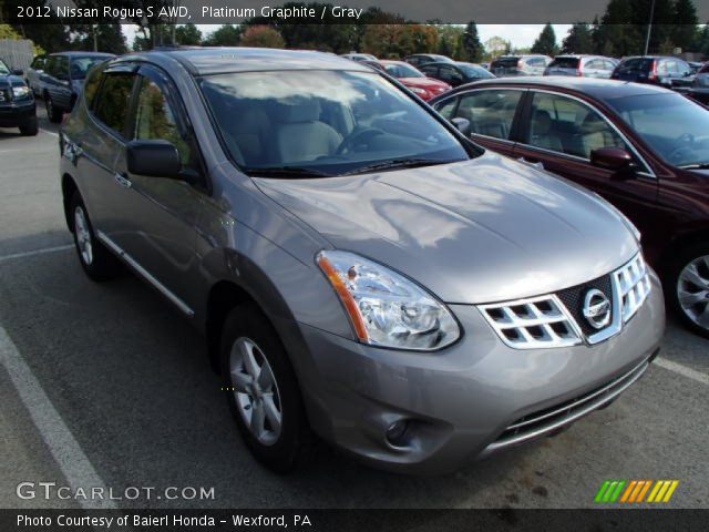 2012 Nissan Rogue S AWD in Platinum Graphite