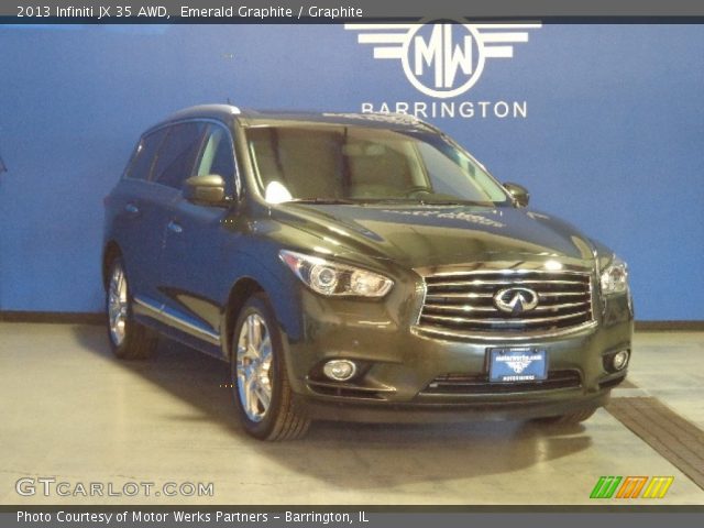 2013 Infiniti JX 35 AWD in Emerald Graphite