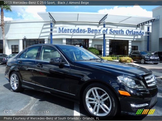 2013 Mercedes-Benz C 250 Sport in Black
