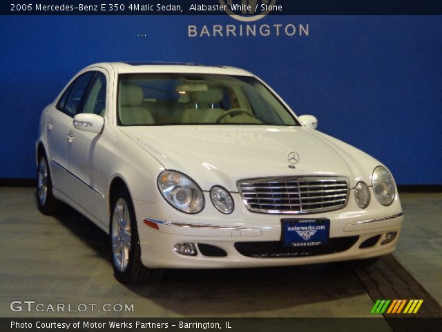 2006 Mercedes-Benz E 350 4Matic Sedan in Alabaster White