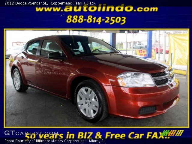 2012 Dodge Avenger SE in Copperhead Pearl