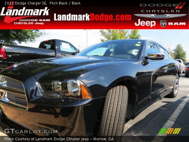 2012 Dodge Charger SE in Pitch Black
